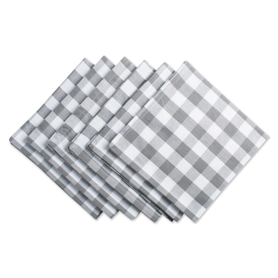 Shop Dii Checkers Tabletop Napkin (set Of 6)