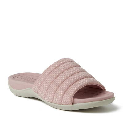 Shop Dearfoams Womens Low Foam Slide Sandal In Multi