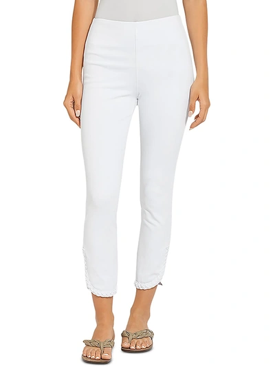 Shop Lyssé Womens Denim High Rise Cropped Jeans In White