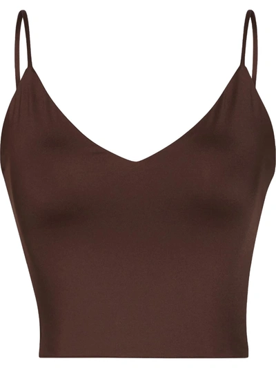 Shop Bb Dakota By Steve Madden In The Fresh Womens V-neck Crop Camisole In Brown