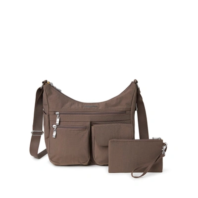 Shop Baggallini Everywhere Bagg With Rfid In Brown
