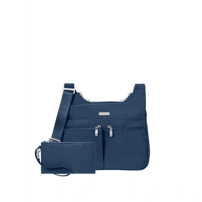 Baggallini Any Day Tote With Rfid Phone Wristlet In Blue