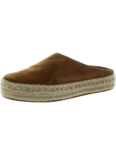 Shop Vince Ulla Womens Cushioned Footbed Cushion Insole Espadrilles In Multi