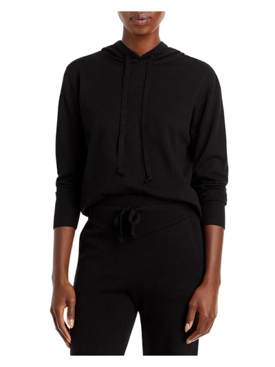 Shop Aqua Womens Comfy Cozy Hoodie In Black