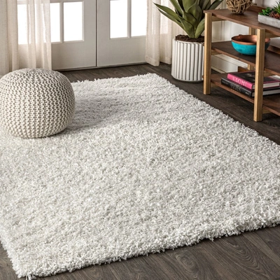 Jonathan Y Mercer Shag Plush Area Rug