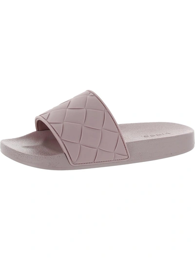 Shop Vince Watley Womens Slip On Outdoors Slide Sandals In Multi