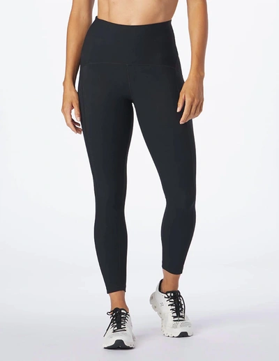 Shop Glyder Sculpt Rib Sport 7/8 Legging In Black