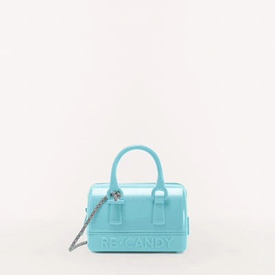 Shop Furla Candy Mini Bag M In Blue