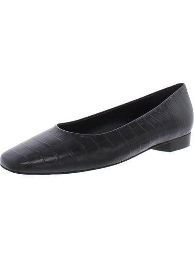 Shop Trotters Honor Womens Embossed Leather Loafers In Multi