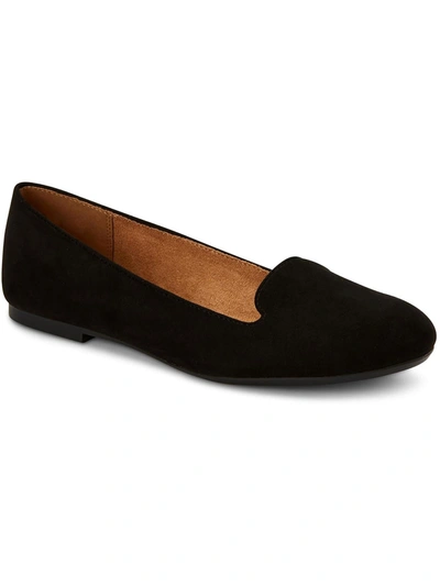 Style & Co Alyson Slip-on Loafer Flats, Created For Macy's Women's Shoes In Black