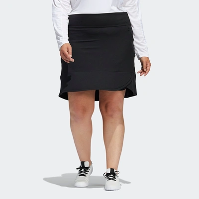 Shop Adidas Originals Women's Adidas Frill Skort (plus Size) In Black