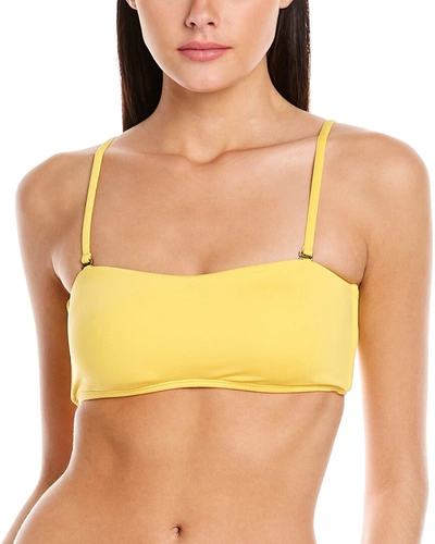Shop Andie The Rio Tankini Top In Yellow