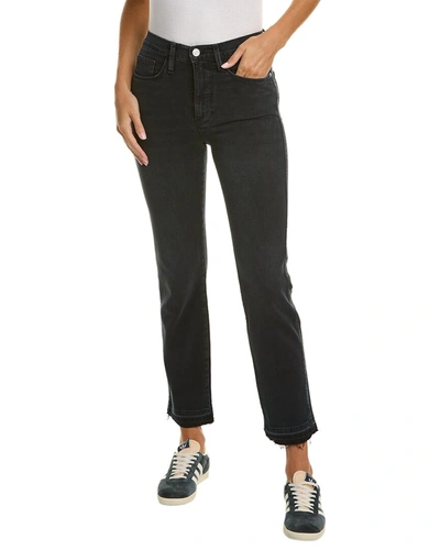 Shop Frame Le Sylvie Plymouth Slender Straight Jean In Blue