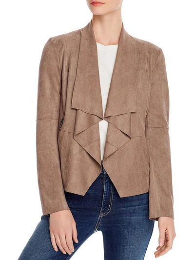 Bagatelle faux suede drape on sale jacket