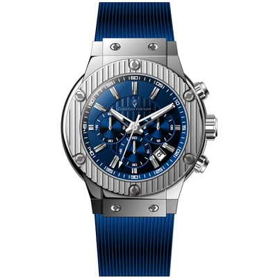 Shop Christian Van Sant Men's Monarchy Blue Dial Watch