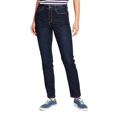 Shop Eddie Bauer Women's Revival High-rise Slim Straight Jeans In Multi
