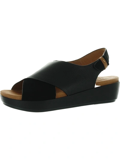 Gentle Souls By Kenneth Cole Lori Slingback Sandal In Black