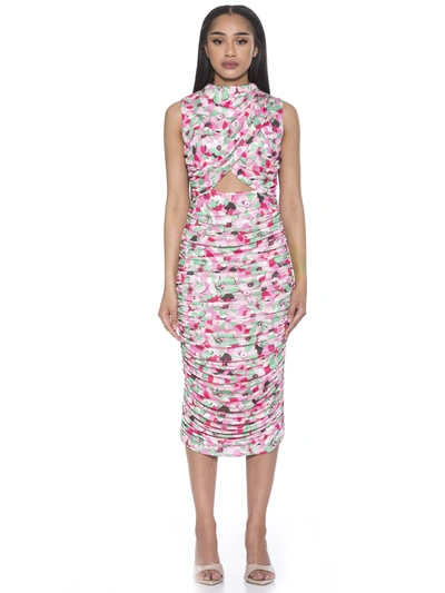 Alexia Admor Khloe Midi Sheath Dress In Multi