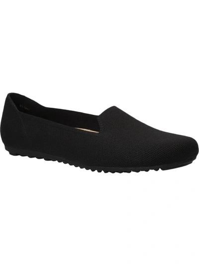 Shop Bella Vita Hathaway Womens Stretchy Comfort Loafers In Black