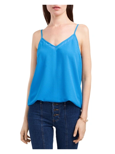 1.state Mari Womens Chiffon Trim V Neck Camisole Top In Multi
