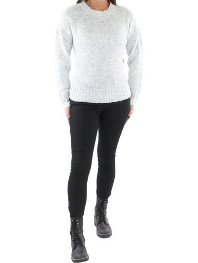 Shop Rd Style Womens Wool Blend Crewneck Pullover Sweater In White