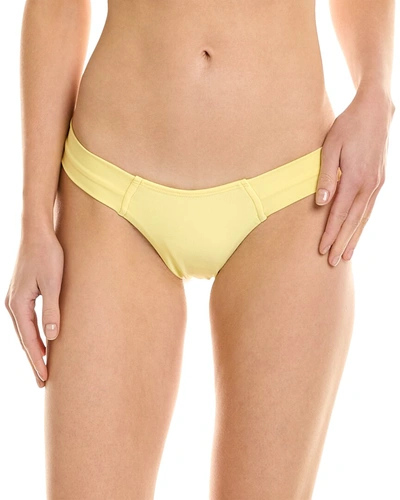 Shop Montce Uno Bikini Bottom In Yellow