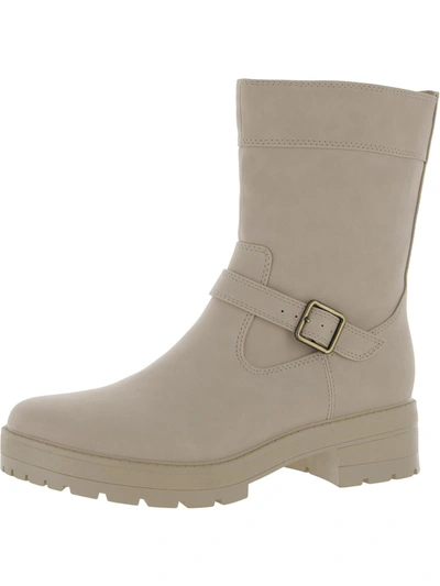 Soul Naturalizer Newport Womens Faux Leather Block Heel Mid-calf Boots In Multi