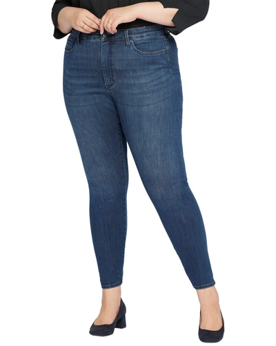 Shop Nydj Ami High-rise Skinny Jean In Blue