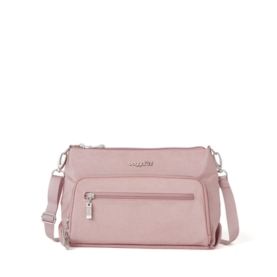 Shop Baggallini Day-to-day Crossbody Bag In Pink