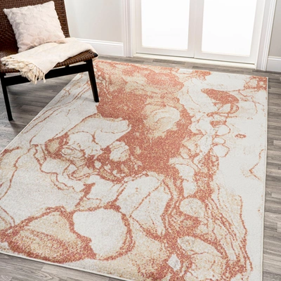 Jonathan Y Marmo Abstract Marbled Modern Area Rug