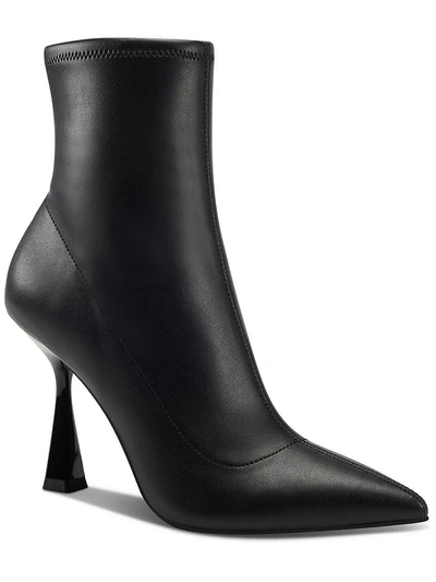 Bar Iii Olevia Womens Pointed Toe Dressy Booties In Multi