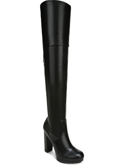 Shop Bar Iii Giana Womens Faux Leather Tall Over-the-knee Boots In Multi