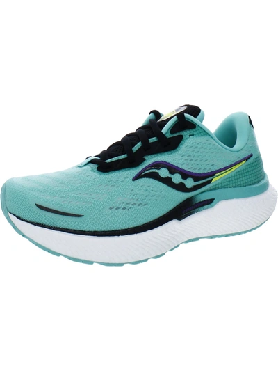 Shop Saucony Triumph Womens Fitness Workout Athletic And Training Shoes In Multi
