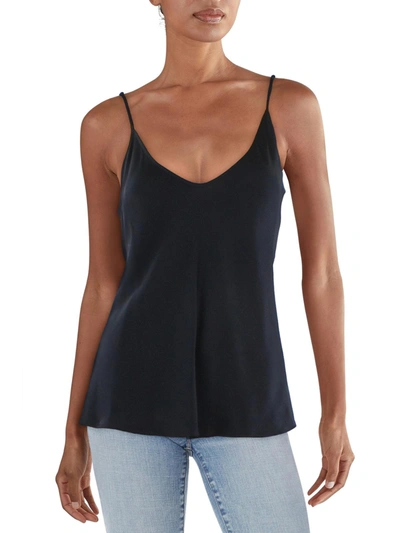 Shop L Agence Lexi Womens V-neck Tank Cami In Black