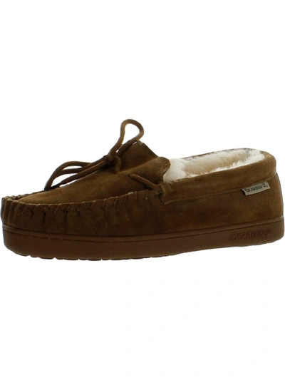 Bearpaw Moc Ii Womens Lined Moccasins In Brown
