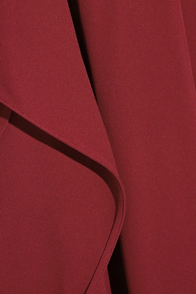Shop Valentino Silk-georgette Gown