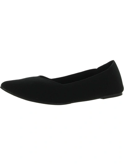 Shop Mia Delano Womens Slip On Dressy Pointed Toe Flats In Black