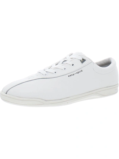 Shop Easy Spirit Ap1 Womens Leather Low Top Sneakers In White