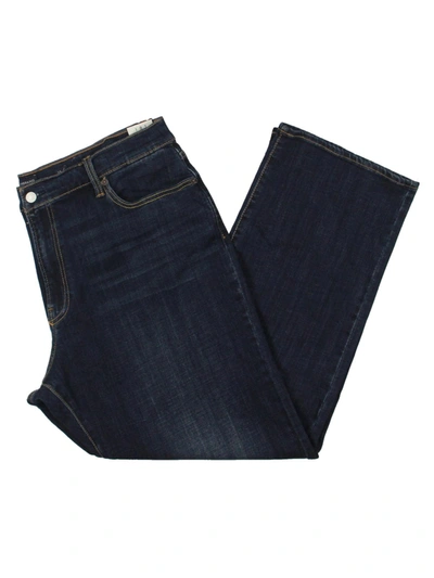 Lucky Brand 181 Mens Denim Dark Wash Straight Leg Jeans In Multi
