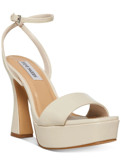Shop Steve Madden Lashed Womens Ankle Strap Dressy Platform Sandals In Multi
