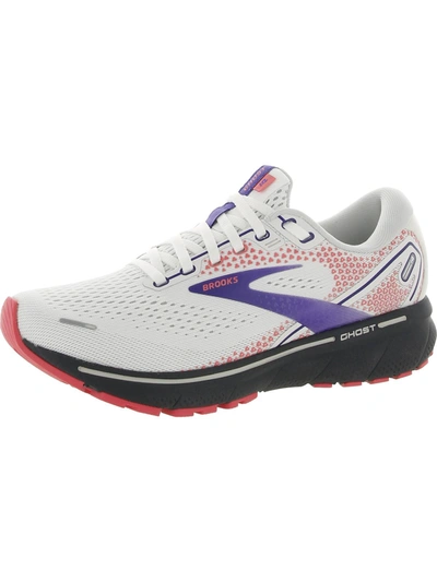 Shop Brooks Ghost 14 Womens Fitness Workout Running Shoes In Multi