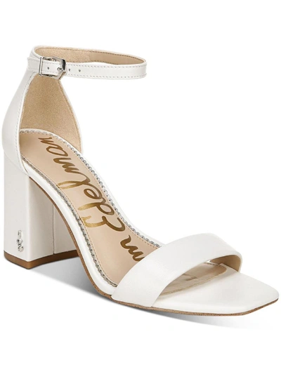 Shop Sam Edelman Daniella Womens Dress Sandals In White