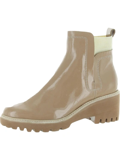 Dolce Vita Huey Womens Lugged Sole Lug Sole Ankle Boots In Multi