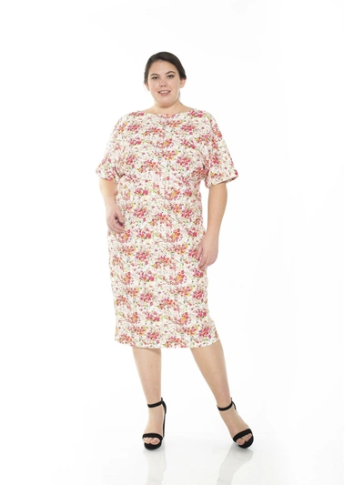 Shop Alexia Admor Jacqueline Dress - Plus Size In Multi