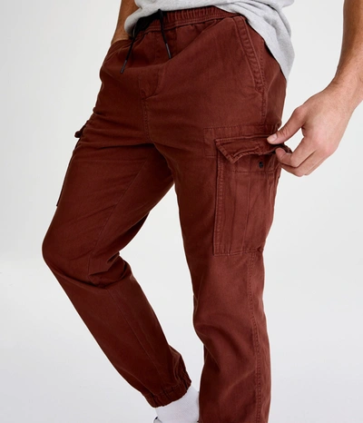 Aéropostale Men's Twill Cargo Joggers In Multi