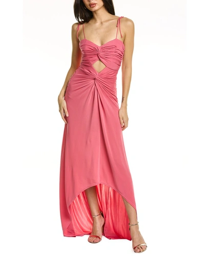 Shop Cinq À Sept Harlin Maxi Dress In Pink