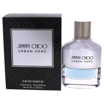Shop Jimmy Choo Urban Hero By  For Men - 1.7 oz Edp Spray In Silver
