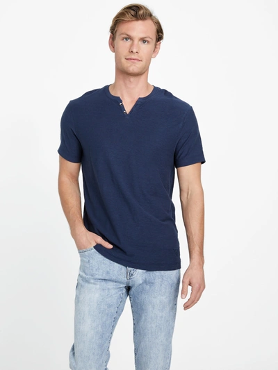 Guess Factory Eco Ricky Split Tee In Multi