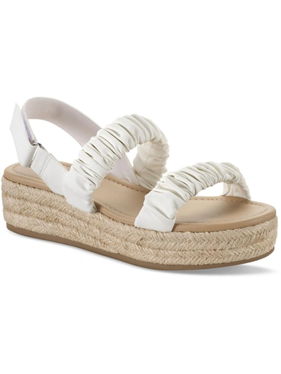 Shop Sun + Stone Dovee Womens Ankle Strap Manmade Espadrilles In Multi