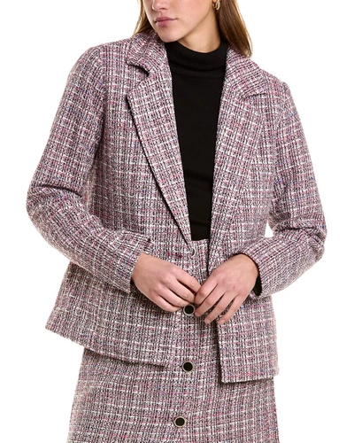 Shop Bagatelle Boxy Fit Blazer In Pink